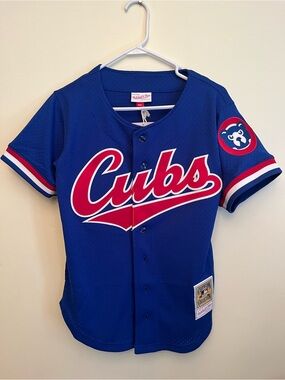 Mitchell & Ness Chicago Cubs Ryne Sandberg Throwback Jersey